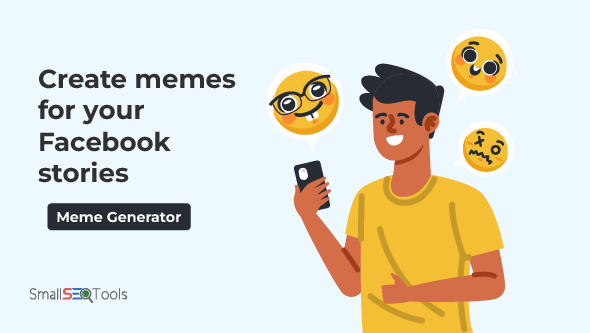 Create memes for Facebook stories