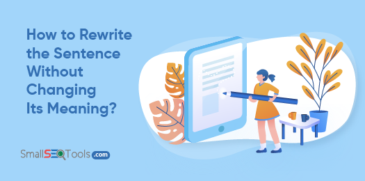 rewrite the sentence 3