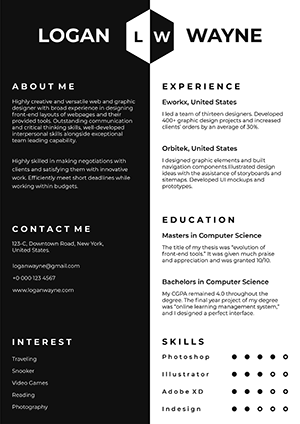 Resume builder